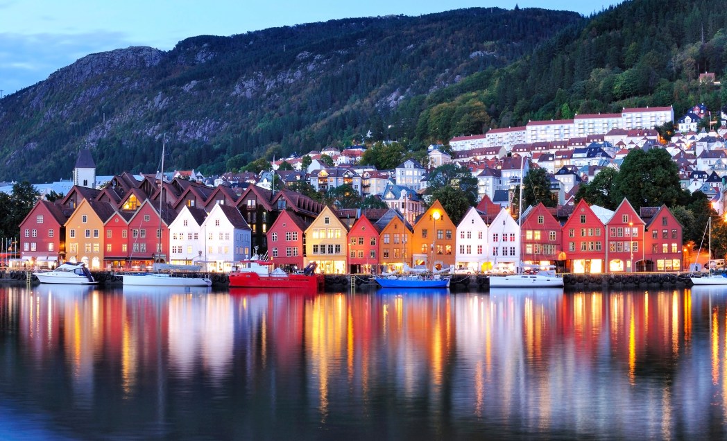 Το Bergen στη Νορβηγία